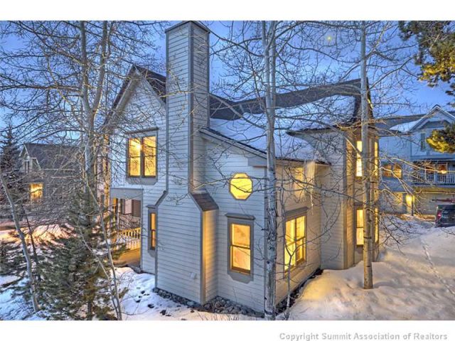 Duplex in Victorian Gables Townhomes, Breckenridge, CO — photo 1 (MLS S383198)
