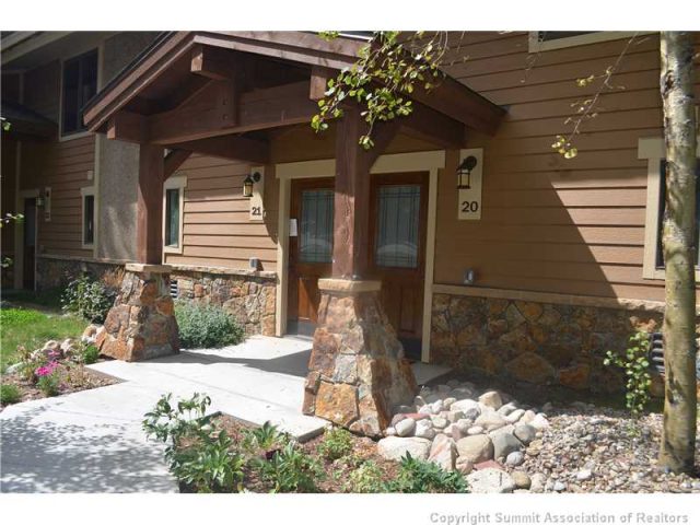 Townhome in Claimjumper Condo, Breckenridge, CO — photo 1 (MLS S383584)
