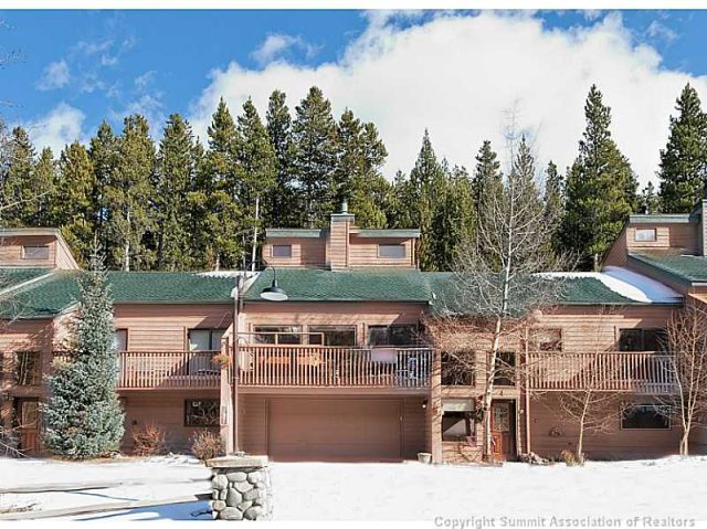 Townhome in Eagle Ridge Townhomes, Breckenridge, CO — photo 1 (MLS S383746)