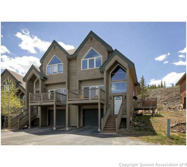 Townhome in Westar Townhomes, Breckenridge, CO — photo 1 (MLS S384254)
