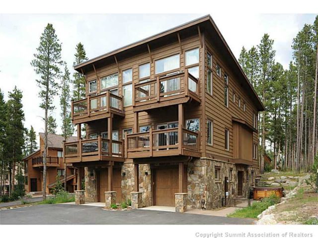 Townhome in Warriors Mark West Sub, Breckenridge, CO — photo 1 (MLS S385037)