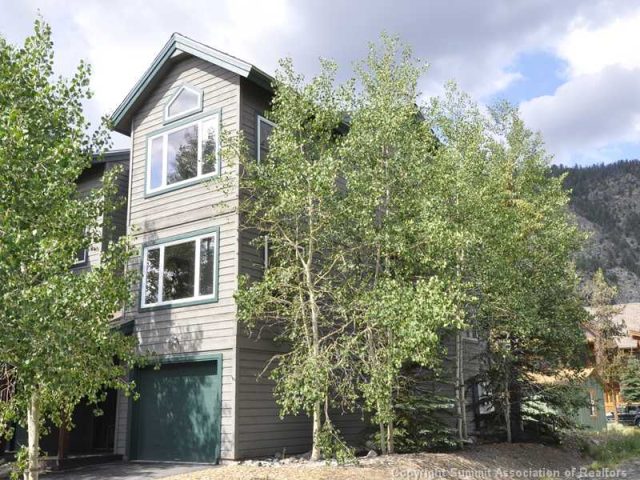 Townhome in Granite Point Townhomes, Frisco, CO — photo 1 (MLS S385107)