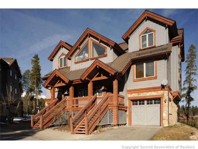 Duplex in Saddlewood Condo, Breckenridge, CO — photo 1 (MLS S386159)