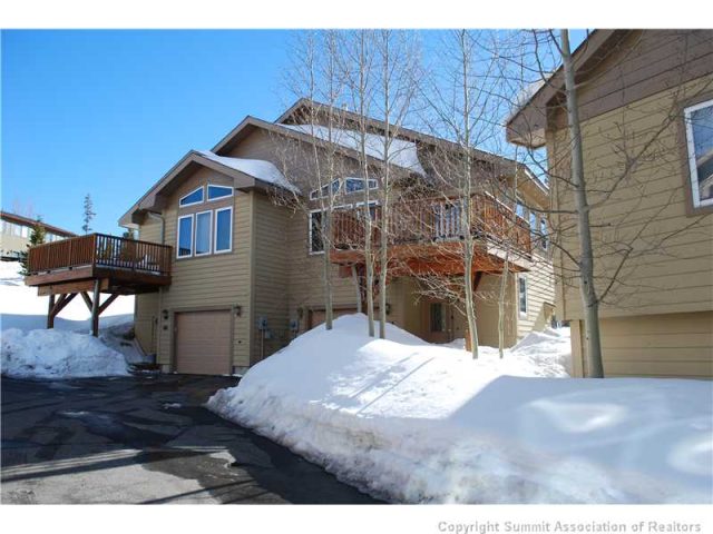 Townhome in Running Bear Townhomes, Silverthorne, CO — photo 1 (MLS S386993)