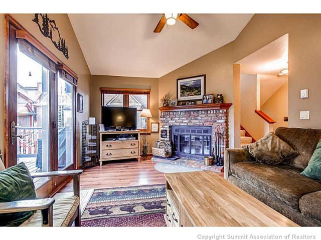 Townhome in Victorian Gables Townhomes, Breckenridge, CO — photo 1 (MLS S387029)