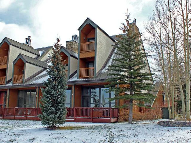 Townhome in Chateau Acadian Condo, Dillon, CO — photo 1 (MLS S387282)
