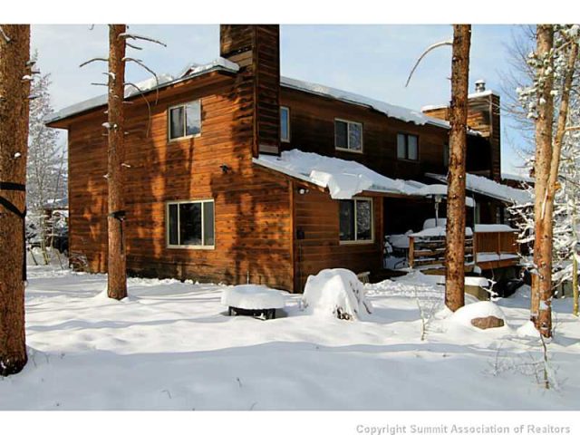 Townhome in Woodcrest Townhomes, Frisco, CO — photo 1 (MLS S387672)