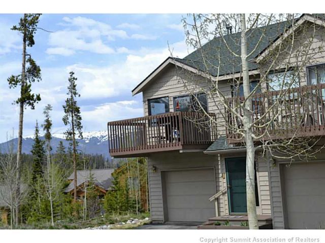 Duplex in Buffalo Pines Townhomes, Silverthorne, CO — photo 1 (MLS S387870)