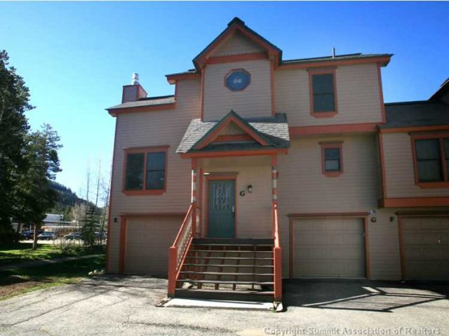 Townhome in Victorian Gables Townhomes, Breckenridge, CO — photo 1 (MLS S387871)