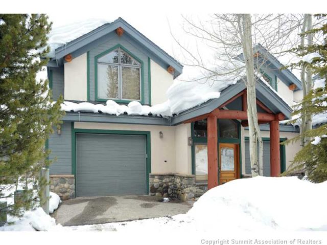Townhome in Pines At 4 Oclock Sub, Breckenridge, CO — photo 1 (MLS S390724)