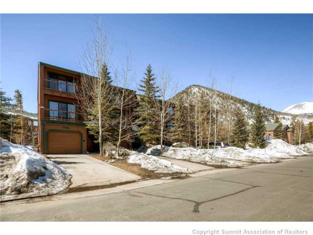 Townhome in Rivercrest Townhomes, Frisco, CO — photo 1 (MLS S390993)
