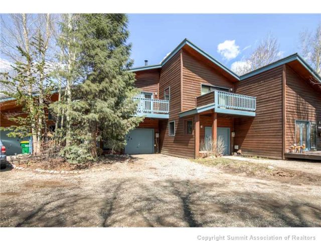 Townhome in Parkside Townhouses, Frisco, CO — photo 1 (MLS S391435)