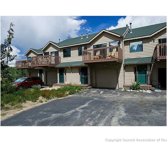 Townhome in Buffalo Pines Townhomes, Silverthorne, CO — photo 1 (MLS S391861)