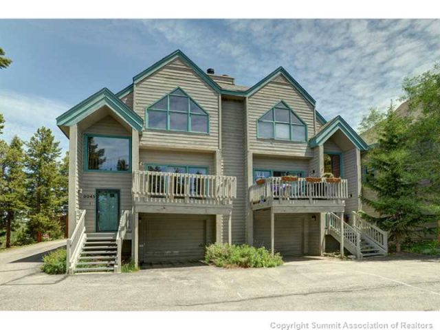 Townhome in Crystal Creek Townhomes, Breckenridge, CO — photo 1 (MLS S392113)