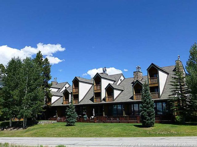 Townhome in Chateau Acadian Condo, Keystone, CO — photo 1 (MLS S393036)