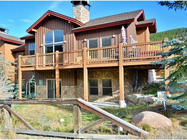 Townhome in Campfire Mountain Homes Condo, Keystone, CO — photo 1 (MLS S393666)