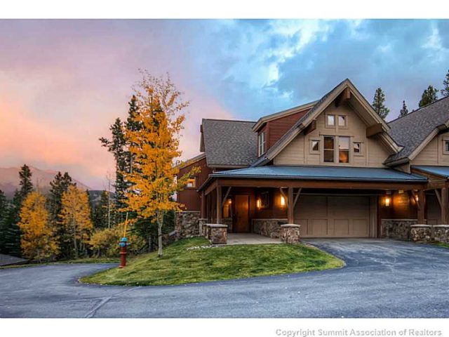 Townhome in Westridge Townhomes, Breckenridge, CO — photo 1 (MLS S393749)