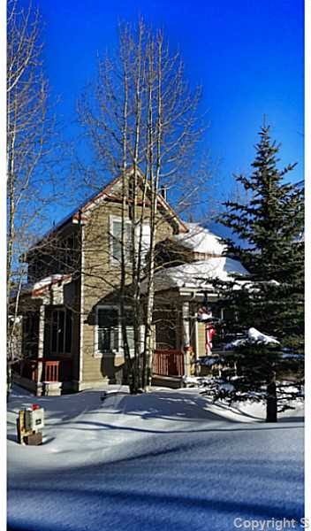 Duplex in French Street Gardens, Breckenridge, CO — photo 1 (MLS S394301)