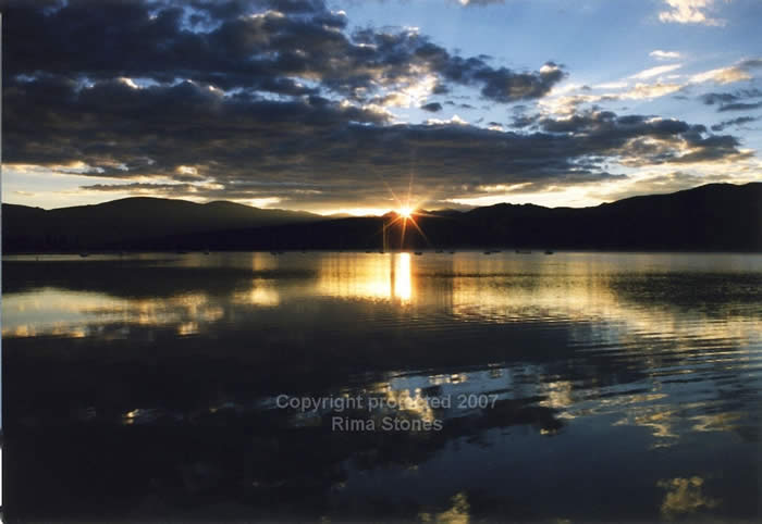 Colorado mountain lake