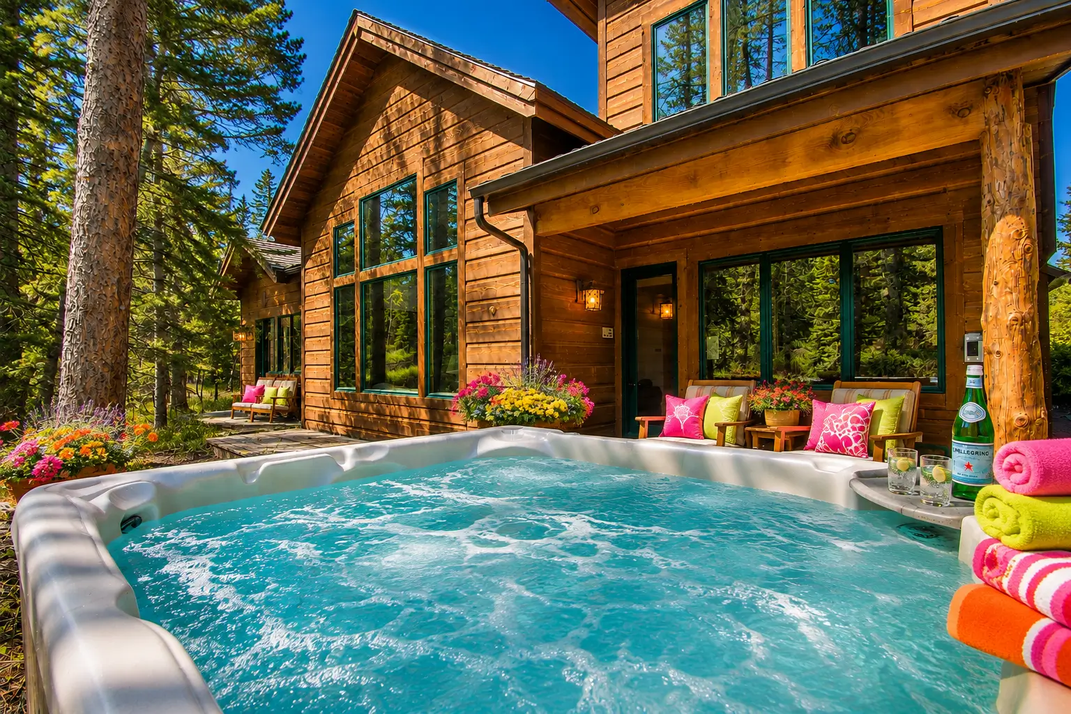 Breckenridge Investment Property With Private Hot Tub Breckenridge investment property with private hot tub in summer