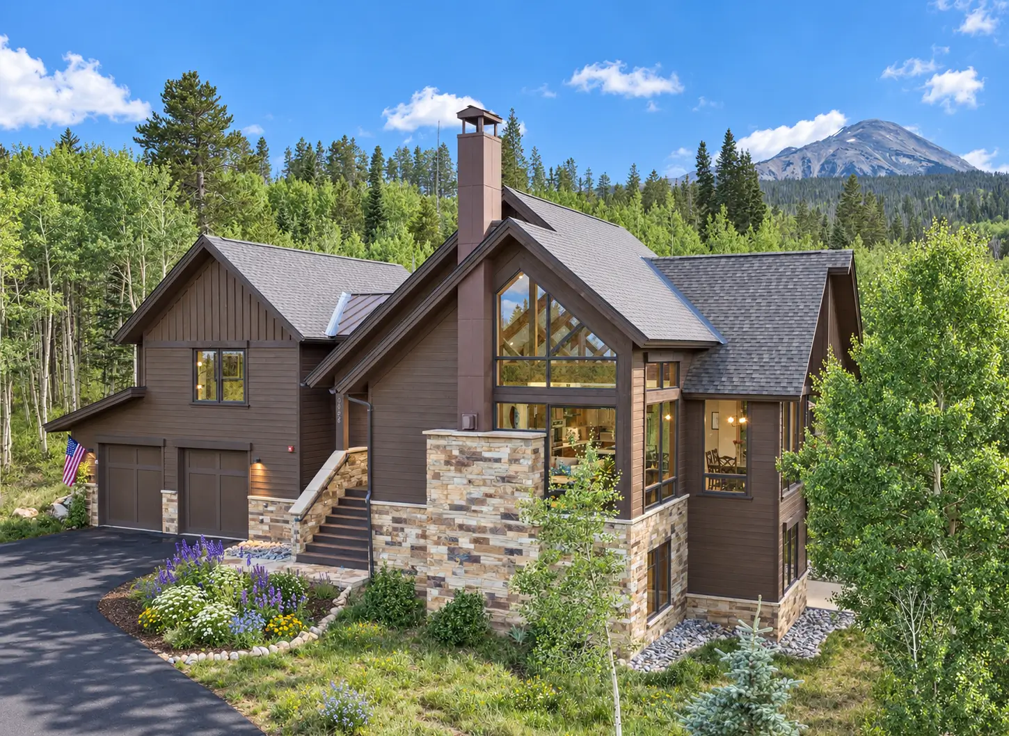 Short-Term Rental Rules for Silverthorne Colorado Homes Silverthorne mountain home surrounded by aspens with mountain views