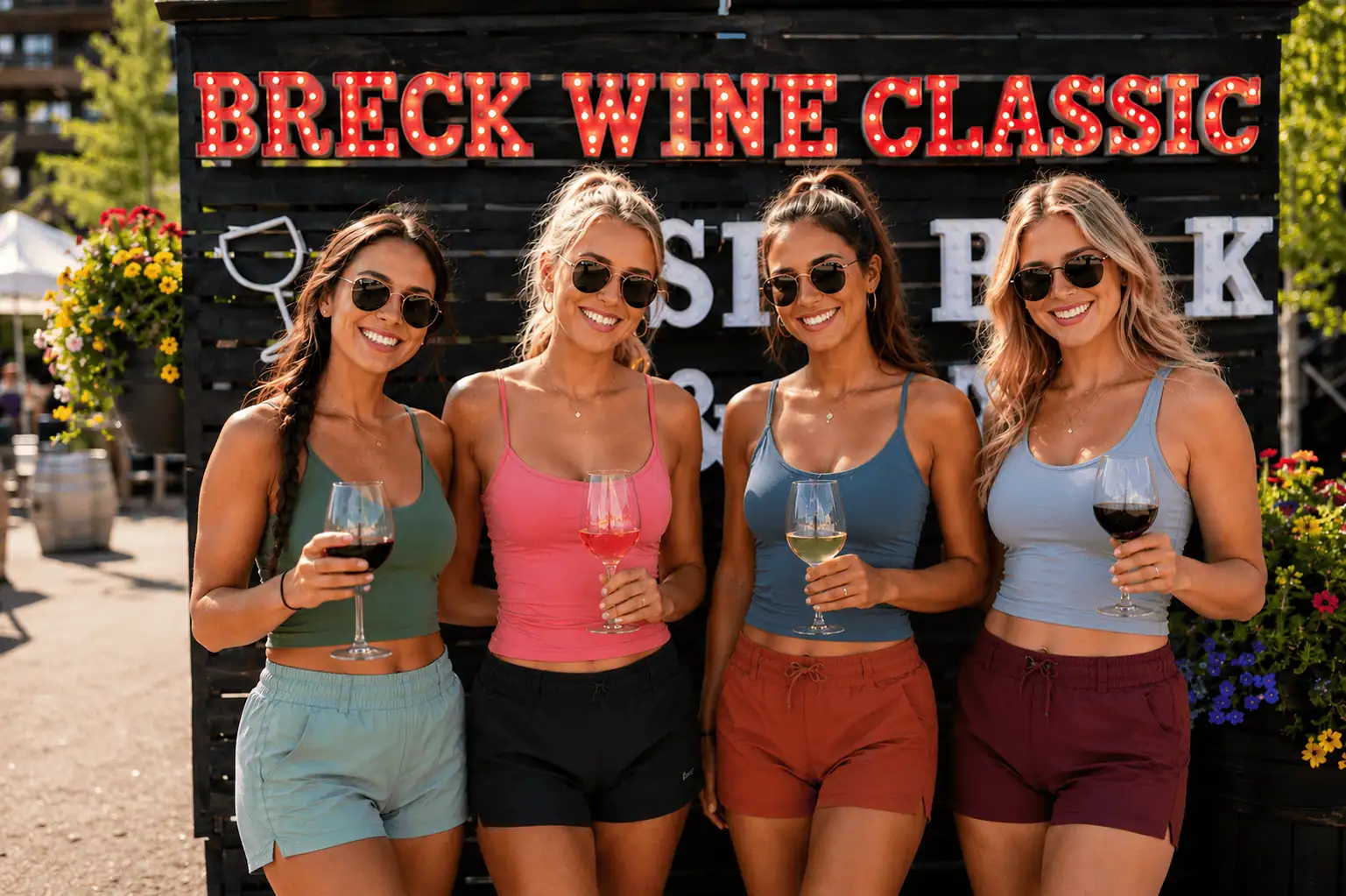 Breckenridge Food and Wine Festival Visitors enjoying the Breckenridge Food and Wine Festival in Colorado