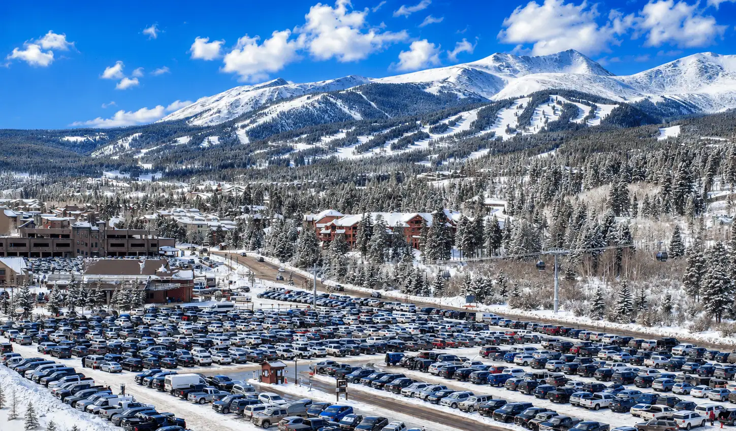 Free and paid parking options in Breckenridge CO